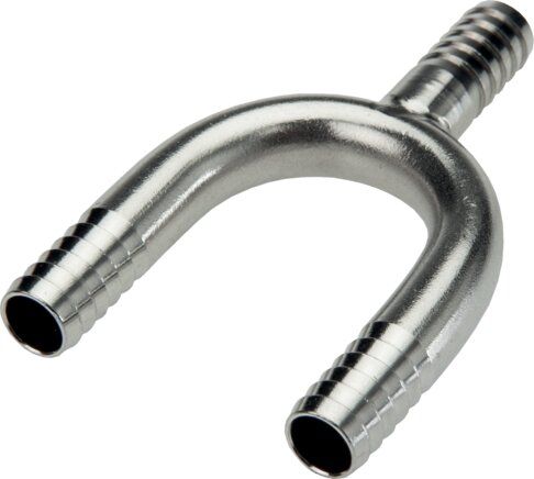 Slangverbinder y-stuk rvs