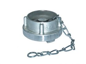 Storz alu blindkap met ketting
