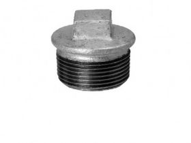 Plug met rand bu. verzinkt