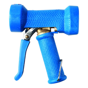 Heetwaterpistool blauw 1/2" BSP binnendraad max. 24 bar